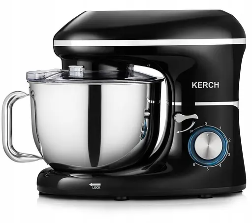 Тестомес миксер планетарный KERCH MyCHEF BLACK 2200 Вт - фото 6