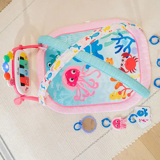 Розвиваючий килимок Baby Einstein Kickin' Tunes 4 в 1 Jellyfish Jamboree (17413) - фото 3