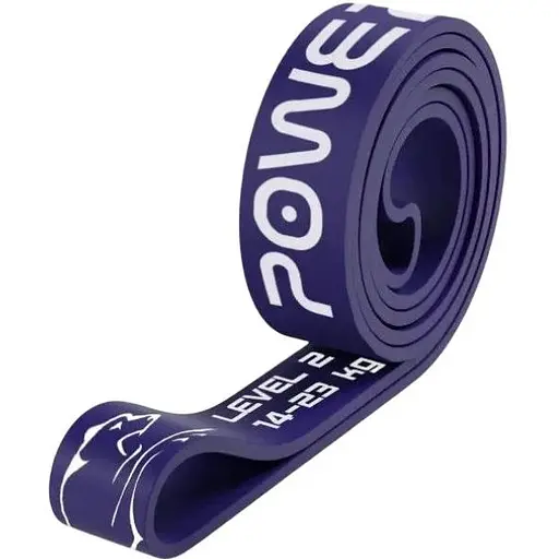 Еспандер-петля PowerPlay 4115 Power Band (гумка для фітнесу і кроссфіту) Фіолетова (14-23kg) (PP_4115_Purple_(14-23kg)) - фото 1