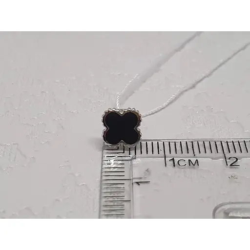 Золоті сережки-пуссети Tango з емаллю. 500047В - фото 3