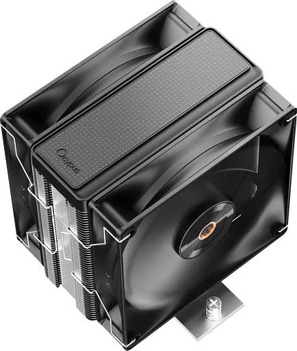 Воздушное охлаждение Ocypus Delta A40 Elite Dual Black (DELTA-A40-BK2NNWN00X-GL) - фото 2