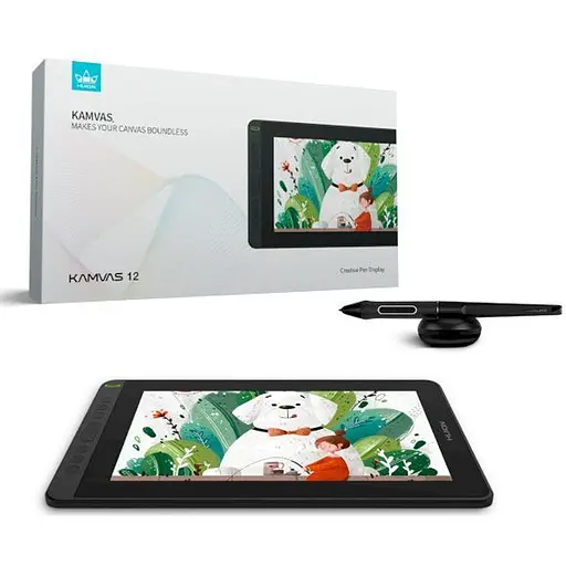 Графічний монітор Huion Kamvas 12 (GS1161) Black [78927] - фото 7