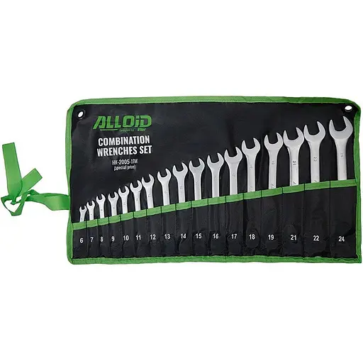 Набір ключів комбінованих Alloid 17 предметів (НК-2005-17М) - фото 1