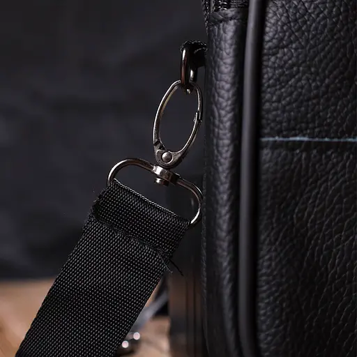 Сумка кожаная мужская Vintage 12х19х3 см sum0022671 - фото 8