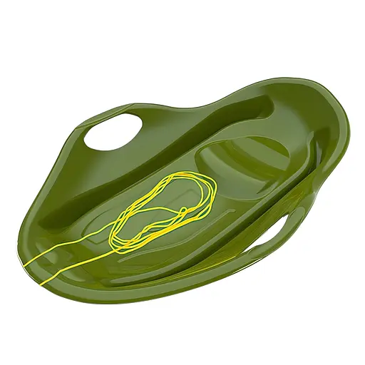 Сани-ледянка Technok Toys 9642Д, 85×56.5×14.5 см, пластиковая, зелёная