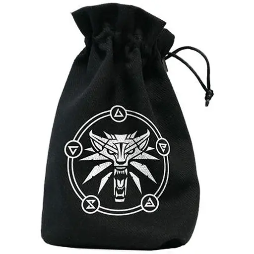 Мішечок для кубиків Q-Workshop The Witcher Dice Bag. Geralt School of the Wolf (BWGE161) - фото 1