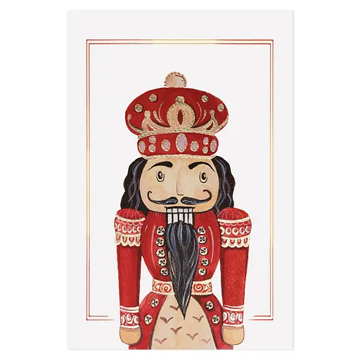 Листівка "Лускунчик в червоному"