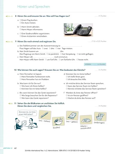 Schritte international Neu Intensivtrainer mit Audio CD zu Band 1 und 2 - фото 6