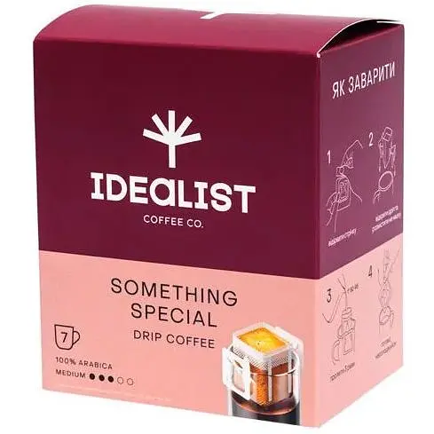 Дрип-кофе Idealist Coffee Co Что-то особенное 7 шт - фото 1