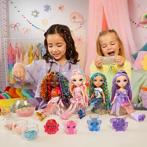 Игровой набор с куклой Rainbow High серии Rainbow Shimmers - Виолетта (122425) - фото 10