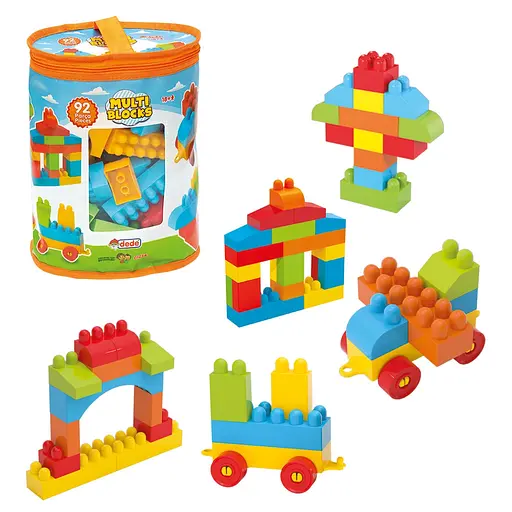 Конструктор Dede Кубики 92 елемента (1254)