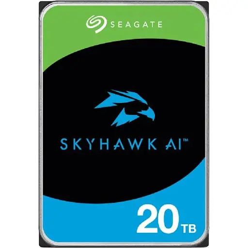 Накопитель Seagate HDD SATA 20.0TB SkyHawk AI Surveillance 7200rpm 256MB (ST20000VE002)