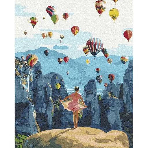 Картина по номерам на подрамнике Brushme Воздушные мечты - фото 1