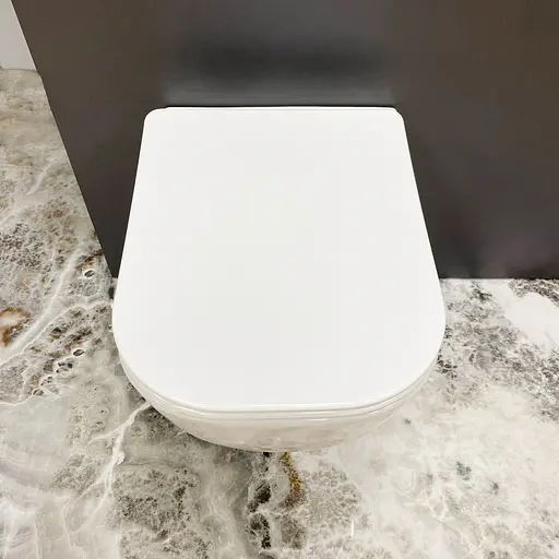 Подвесной унитаз VBI Lido white VBI-020500, Белый - фото 5