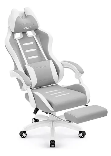 Компьютерное кресло Hell's HC-1039 Gray (тканина) - фото 4