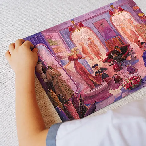 Пазл классический "Ателье мод" 300601, 300 элементов - фото 4