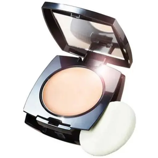 Компактна матуюча крем-пудра для обличчя Avon TRUE 235P Пряженное молоко 9 г - фото 1