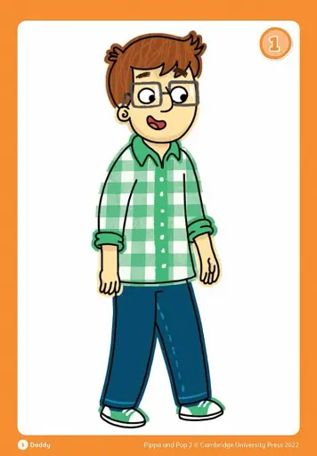 Pippa and Pop 2 Flashcards British English - фото 2