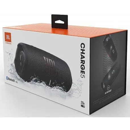 Портативна колонка JBL Charge 5 Midnight Black (JBLCHARGE5BLK) - фото 8