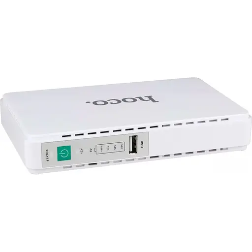 Источник бесперебойного питания (ИБП) для роутера Hoco DB25 Smart Mini UPS 5V/9V/12V 8800 mAh (101134) - фото 3