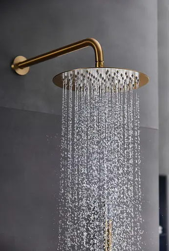 Душова система прихованого монтажу Imex Monza PVD матове золото GPM039/OC, Золотий - фото 3