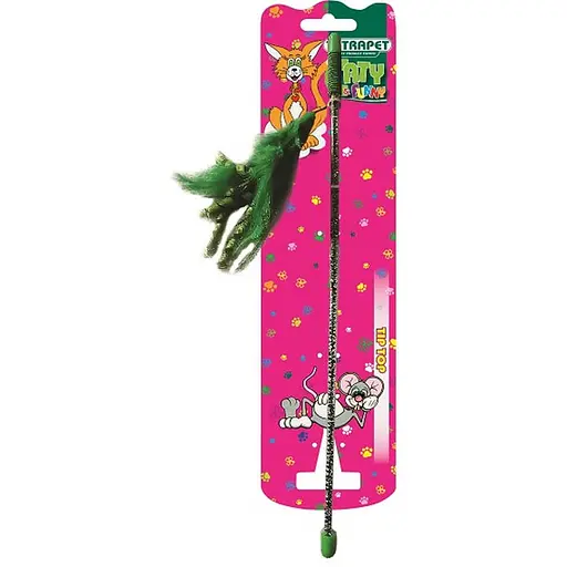 Іграшка для котів Tatrapet Caty funny дражнилка з пір'їнкою 40 см 