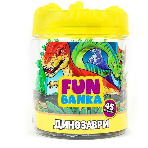 Игровой набор Fun Banka Динозавры