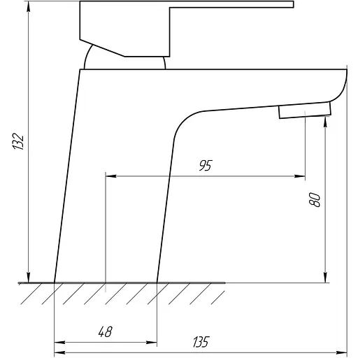 Змішувач для раковини Globus Lux Milano GLM-101-BB - фото 3