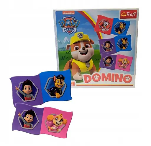 Настольная игра Trefl Домино. Щенячий патруль (Domino: Paw Patrol) (01895) - фото 3