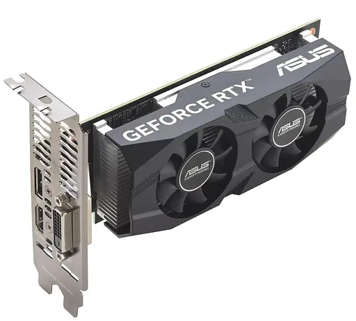 Видеокарта ASUS RTX 3050 6Gb LP BRK OC (RTX3050-O6G-LP-BRK) (GDDR6, 96 bit, PCI-E v4.0 x8) - фото 2
