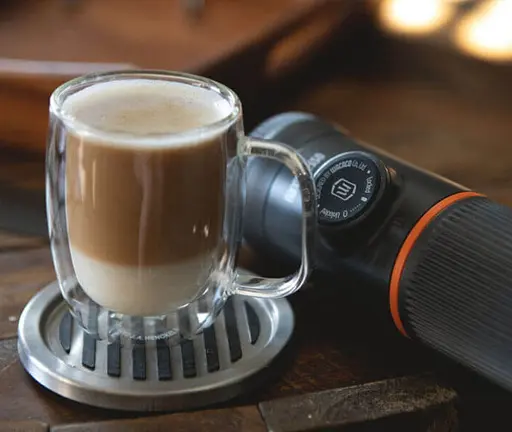 Набір аксесуарів DG Kit 140мл для кавоварки Wacaco Nanopresso чашка та адаптер для капсул Чорний - фото 5