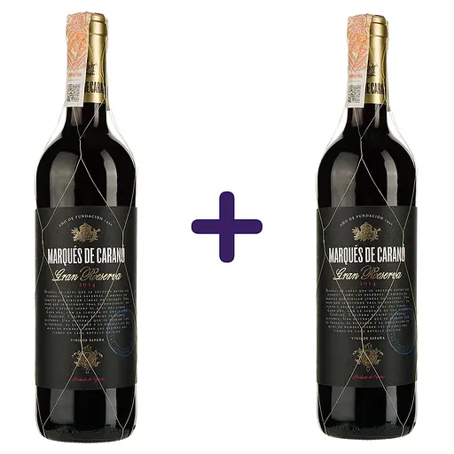 Вино Marques de Carano Gran Reserva DO Carinena сухое красное 1.5 л (2 шт. х 0.75 л) - фото 1