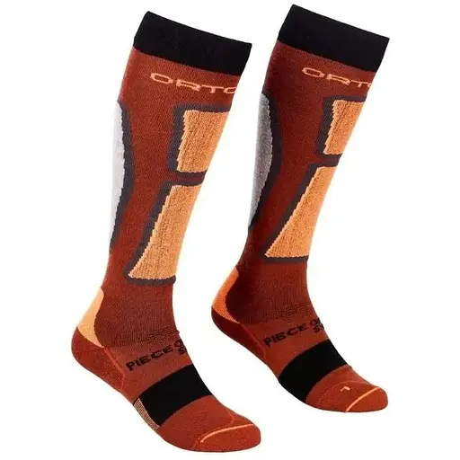 Шкарпетки Ortovox Ski Rock'n'Wool Long Socks M 45-47 Помаранчевий/жовтий (1054-025.001.0110)