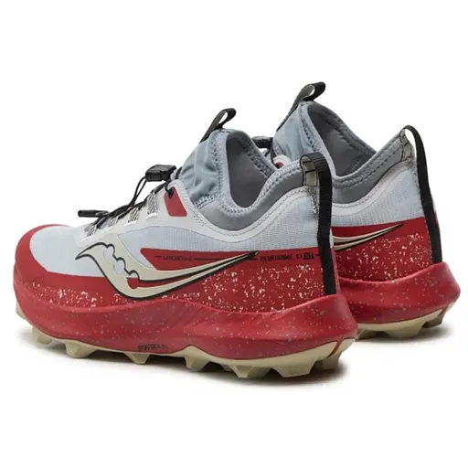 Кроссовки Saucony Peregrine 13 ST 44 Light Grey/Red (1097-S20840-10510) - фото 4