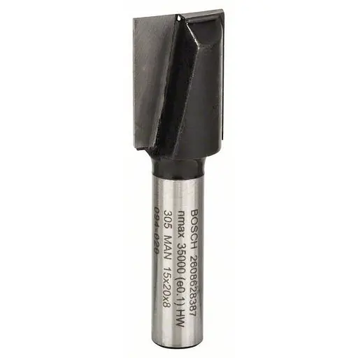 Фреза пазовая Bosch Professional с двумя лезвиями Std S8 D15 L20 (2.608.628.387) - фото 2