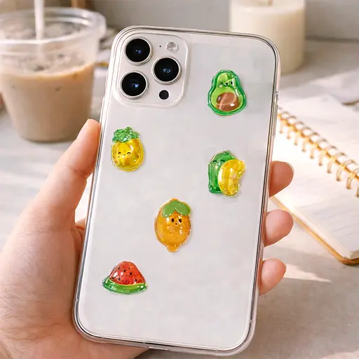 Набір 3D-наліпок Tiki Wiki  Crystal Тікі фрукти (51367) - фото 3