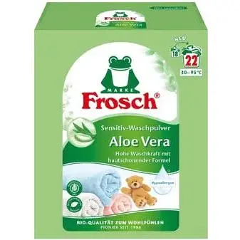 Пральний порошок-концентрат Frosch Колор Алое Вера
1450 г [MD]