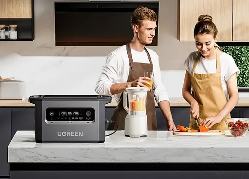 Зарядна станція Ugreen Power Roam 15357 2300Вт (2048Вт/г) AC,MPPT,UPS,WIFI/BT - фото 5