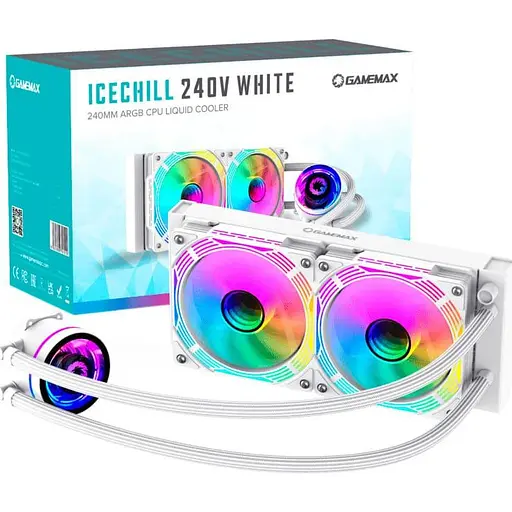 СВО GameMax IceChill 240V White (IceChill 240V White) - фото 9