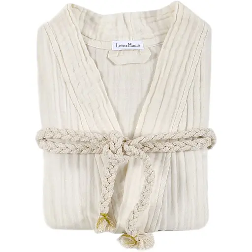 Халат Lotus Home Nitra muslin green S/M (svt-2000022351065) - фото 2