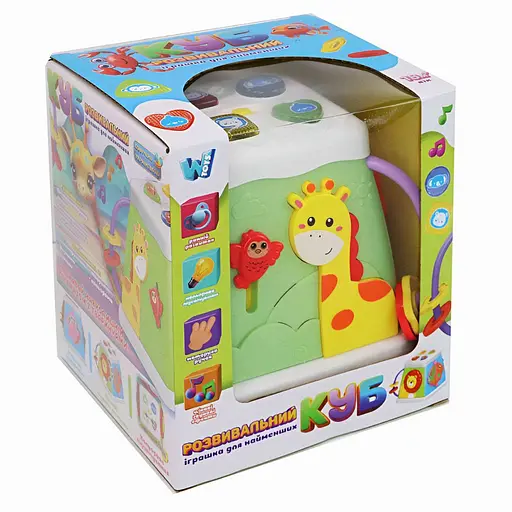 Музыкальный мультибокс "WToys" 38955 - развивающая игрушка с озвучкой на украинском: песенки, сказки, животные - фото 7
