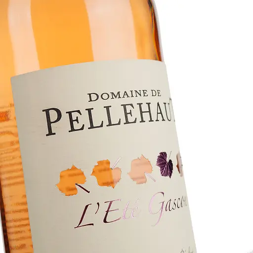 Вино Domaine de Pellehaut l'Ete Gascon Rose 2020, рожеве, напівсолодке, 0,75 л - фото 5