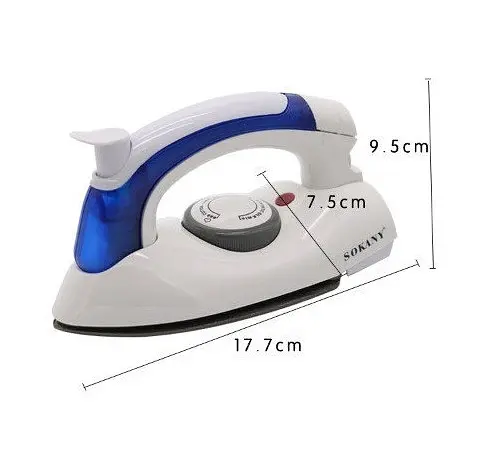 Дорожня складана праска Sokany SK-6047 3 режими 700Вт з відпарюванням - фото 4