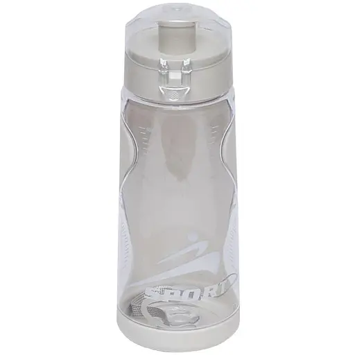 Бутылка для воды "Цилиндр" Bambi 6907(White) белый 0,5 л - фото 1