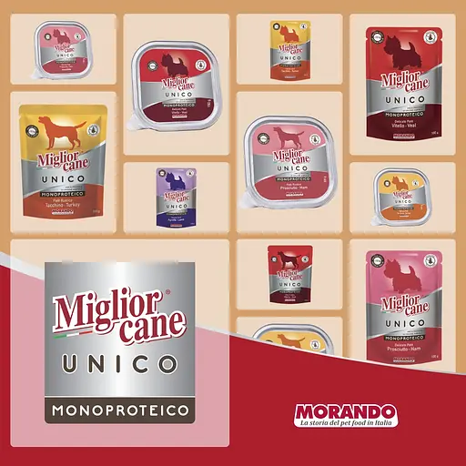 Вологий корм для собак Morando Migliorcane Unico індичка 300 г - фото 5