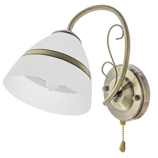 Бра Brille LK-599W/1 настінне накладне класичне E27 AB