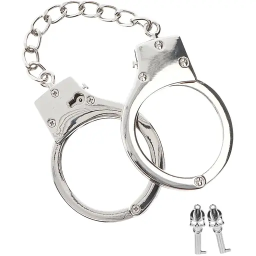 Наручники Taboom Silver Plated BDSM Handcuffs 65 см сріблястий