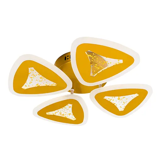 Люстра світлодіодна VALESO V K39978-4 GD з пультом - фото 3