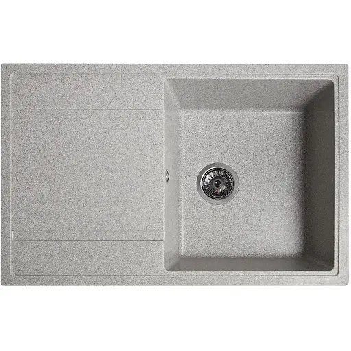 Гранітна кухонна мийка Romzha Jorum 78 Seda (601) з крилом - фото 1