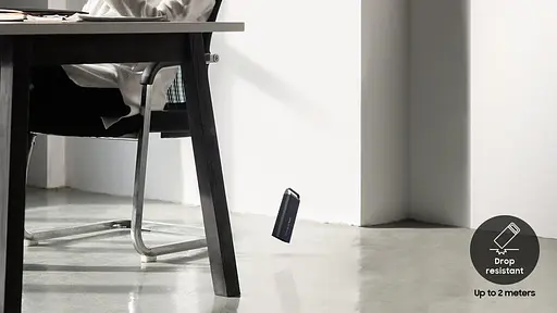 Портативный SSD Samsung 4 ТБ USB 3.2 Gen 1 Type-C T5EVO Shield - фото 7